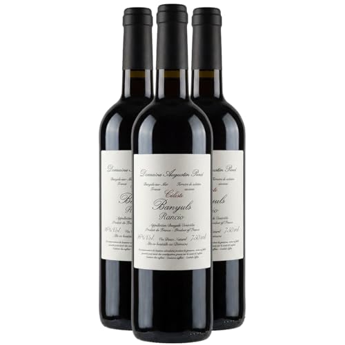 Banyuls Rancio Céleste tinto - Domaine Augustin Parcé - DOP - Languedoc Rosellón - Francia - Variedades de uva Grenache - 3x75cl