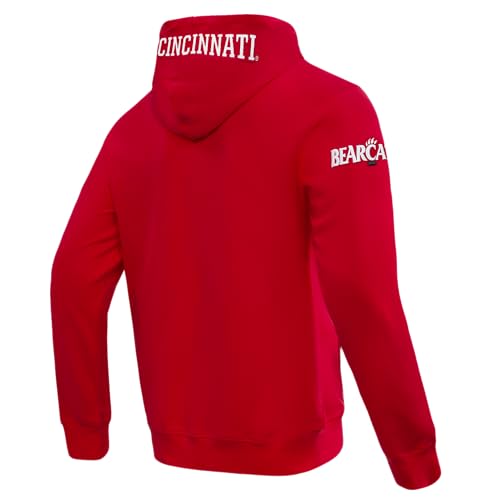Image of Pro Standard Mens College Classic Chenille Cotton Double Knit Full Zip Hoodie