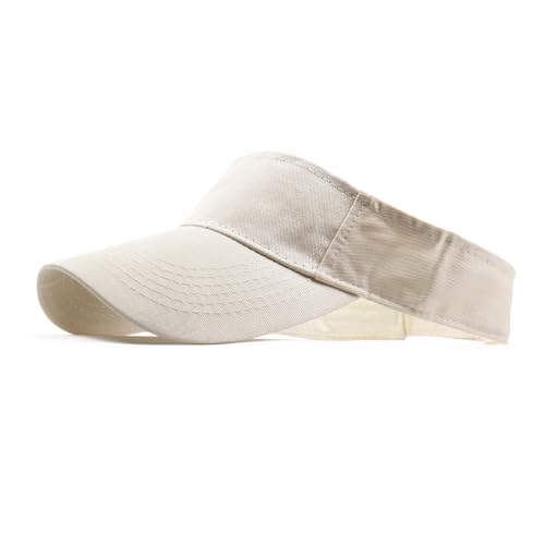 Image of ANDICEQY Sport Sun Visor Hats Adjustable Empty Top Baseball Cap Cotton Ball Caps for Women and Men