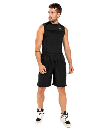 Venum Men's G-fit Air Rashguard Sleeveless-Black2