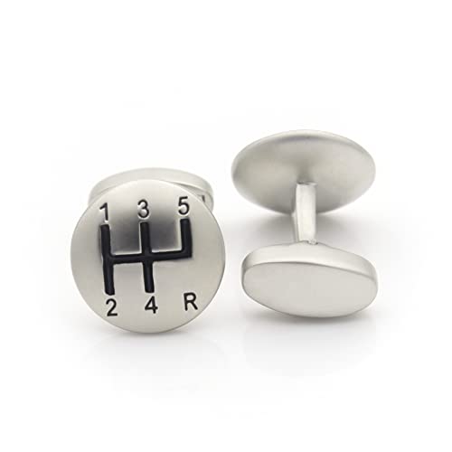 Mancuernillas Car Shift Gear para Hombre miniatura 2