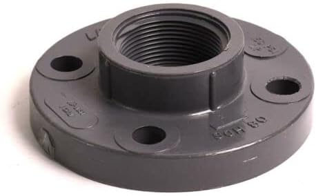 Generic 8216418 1-1/2 Inch Threaded PVC Floor Flange SCH 80 Fast Supply