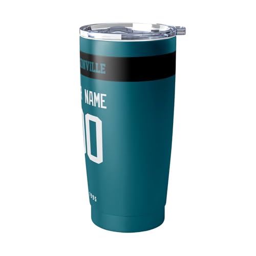Image of ANTKING Jacksonville Tumbler 20 oz Travel Coffee Cup Custom Name Number for Men Women Boy Gifts