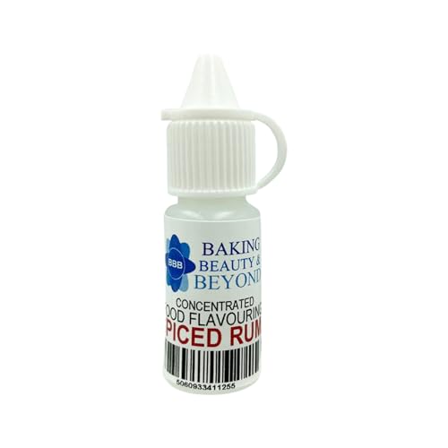 Baking Beauty and Beyond Concentrated Food Flavouring - Spiced Rum (10ml)