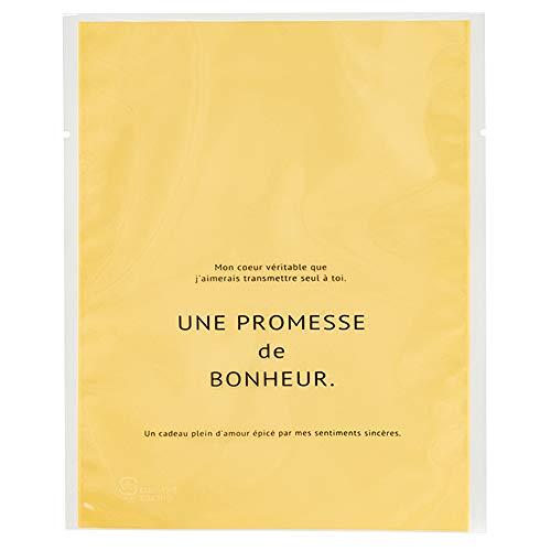 株式会社ヘッズ BNRイエロースイーツパック/クリア-13冷凍可(100枚) 黄色 W140×H170mm BNY-NB13 100枚入