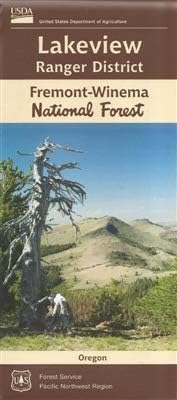 Fremont-Winema National Forest (Lakeview Ranger District) Map