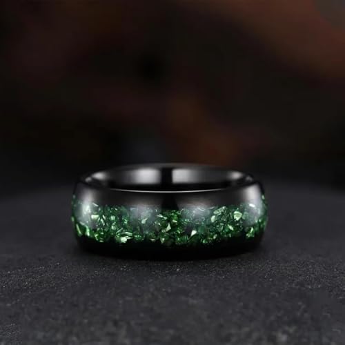 Couple Ring Set Natural Moss Agate Wedding Rings Set, 10K 14K 18K Gold /925 Silver Twig Ring for Women and Men 2pcs /3pcs Promise Band Ring His Hers Matching Engagement Ring4