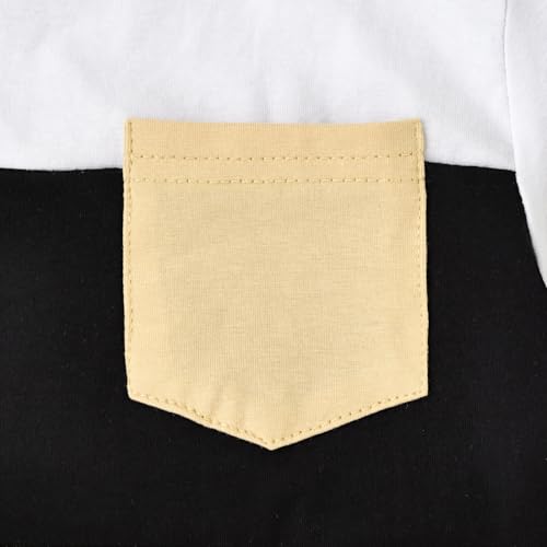 Image of Toddler Boy Clothes Baby Summer Outfit Patchwork Tee Shorts 12M-4T