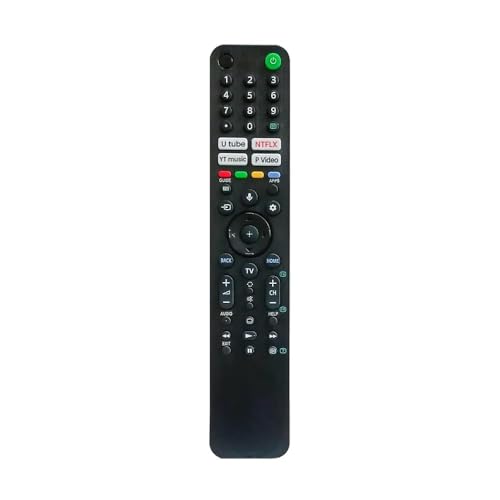 Image of Remote Control Compatible with Sony Bravia RMF-TX520p Tv with Bluetooth Voice Command Suitable Tv Models X74K X75K X75AK A80J X80J X85J X90J X95J Series(Pairing Must) (Sony Version 2)