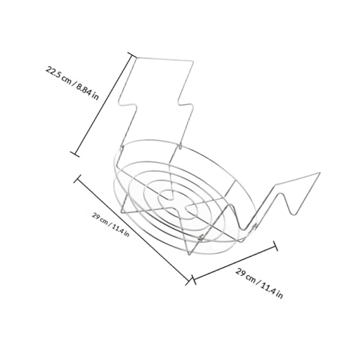 Soportes para conservas con operación flexible en acero inoxidable reutilizable 2 uds 3