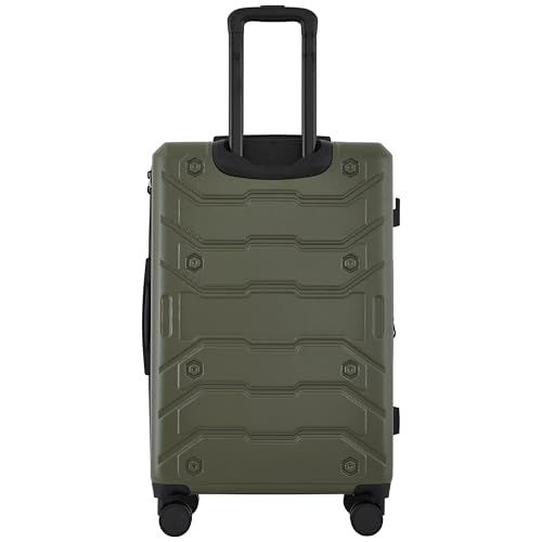 Image of Wrangler ATG Trailway Expandable Hardside Luggage, Winter Moss, 22 inch Carry-On
