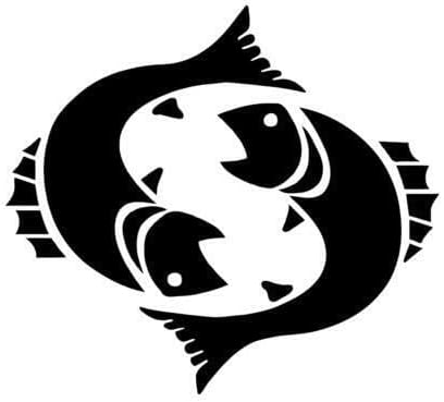 Home Comforts Pisces Astrological Sign Banner Zodiac Symbol - Vintage Art Reproduction, Wall Décor (20x30 inches) - Laminated Poster with Bright Colors and Vivid Details.