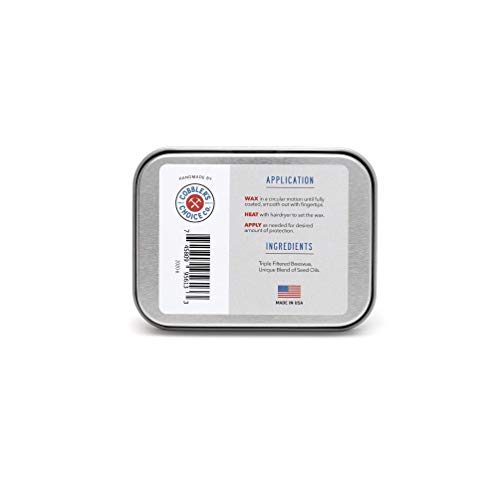 Cobbler's Choice Canvas Wax - Protects Textiles from Wind, Water, and the Elements!