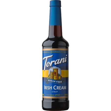 Torani Sugar Free Irish Cream 750-ML (Pack of 3)