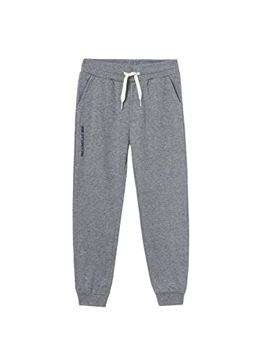 Mayoral Basic Cuffed Fleece Trousers for Boys Dark Gray