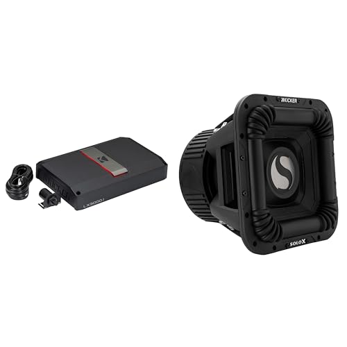 KICKER 49L7X122 - SoloX L7X 12-Inch & LX3000.1 Mono Amplifier