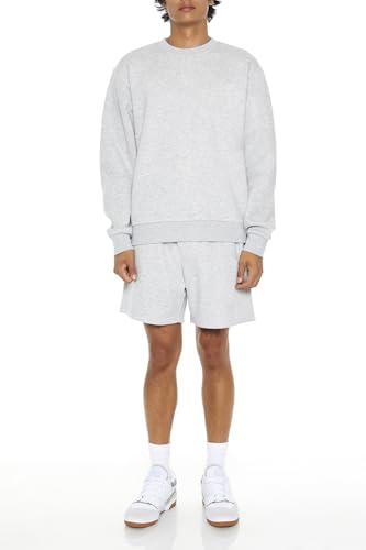 Forever 21 Men's Cotton-Blend Crew Neck Pullover2