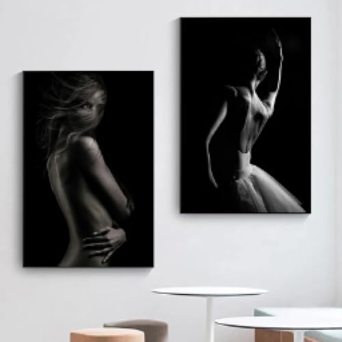 Impressions sur toile femme contemplative pour une décoration intérieure inspirante - 3