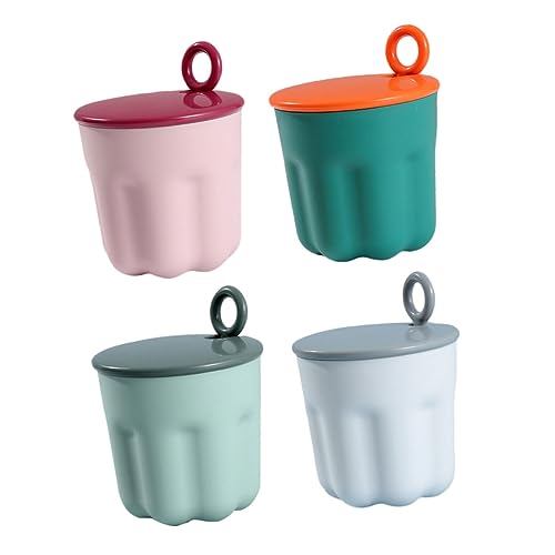 CANIGHT 4 Piezas espuma limpiadora facial limpiador facial herramienta de cuidado de la piel gel baño bath champú fabricante de burbujas fabricante de espuma de lavado de cara páginas