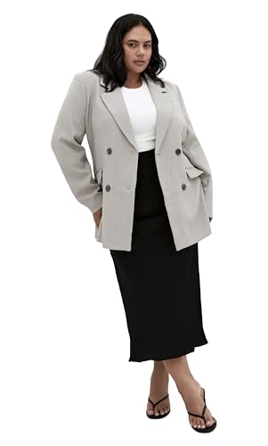 City Chic Women's Plus Size Jacket - Hailey Check