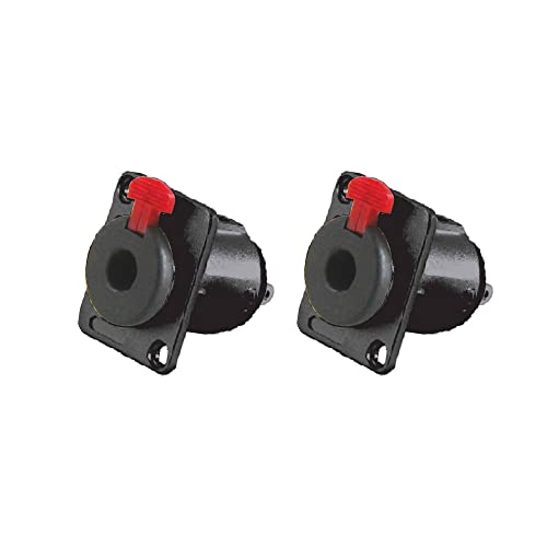 MX 4 Pin Mic Female Connector XLR / (Mc4 MMX) Black Coating Made ...