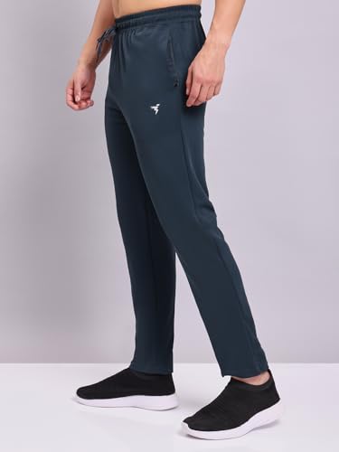 Image of TECHNOSPORT Men Mid Rise Regular Fit Active Track Pant - (MPOR15) Pack of 1