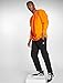 Dickies Men's Long Sleeve Heavyweight Crew Neck, Orange, Medium