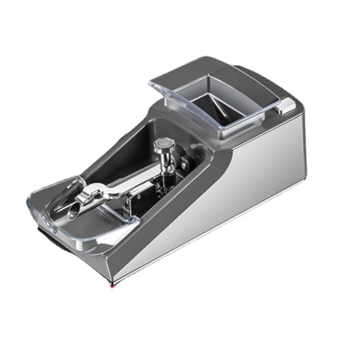 8MM全自動タバコ巻き機、家庭用高出力電動タバコ充填機、男性へのギフト(Grey)