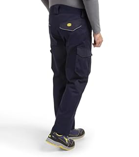 Diadora Utility, PANT STAFF CARGO, Pantalone da Lavoro, Blu (Classic Navy), taglia 52/54 IT (XL EU)