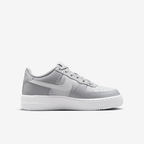 Nike Air Force 1 Big Kids' Shoes (FV5948-005, Wolf Grey/Pure Platinum/White)3