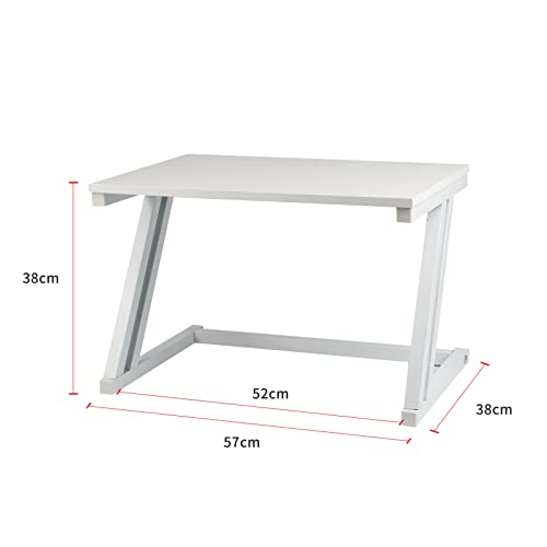 Belfoyer Mensola Microonde, ripiano microonde, scaffale cucina, mobile per microonde, supporto per Forno a Microonde Organizer Cucina Salvaspazio Nero (Bianco)