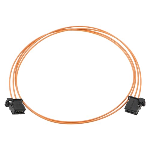 Sing F Ltd 493-VE Auto Fiber Optical Optic Loop Cable Male To Male Car Most Fibre Optic Cable Extension Compatible cover