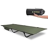Extremus Mission Mountain Camping Cot, Ultra-Lightweight Sleeping Cot for Adults, 60-Second Easy...