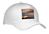 Adult Baseball Cap - Lenticular Clouds Over Torres del Paine National Park, Chile Mountains White