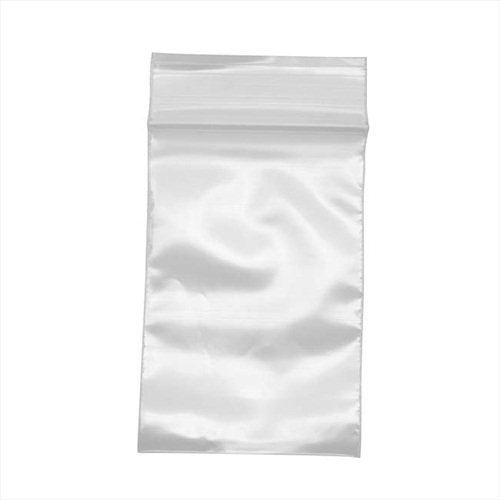 Image of GBSTORE 200 Count Thicken Resealable Zipper Poly Bags,5 x 7cm,Clear