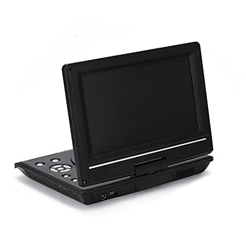 Tempaky TV de 9,8 polegadas DVD player portátil VCD MP3 MPEG Viewer com alça para jogos e CD