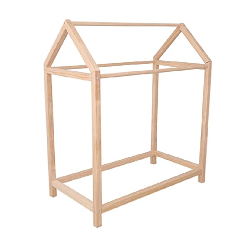 Kindergarderobenständer, Kleiderständer, Holzaufbewahrungsständer,...