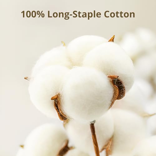 2026 Upgraded Fitted Sheet Queen Only Drawstring with 360° Elastic Strap to Stay Tight, Extra-deep Version Cotton Queen Fitted Sheet Fits 14" to 18" Mattress, No Slippage, Luxury Soft and Comfortable - image 6