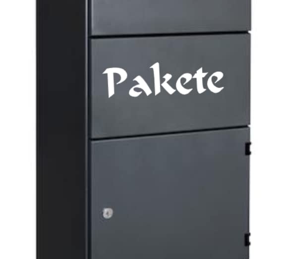 De Koerier Levert De Vectorillustratie Van De Pakketdoos, Vlak Van De