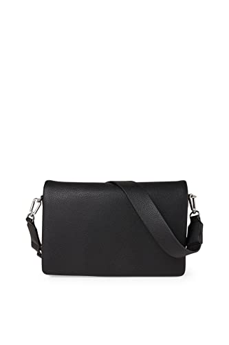 C&A Sac à bandoulière pour femme Noir uni 1 taille, Noir , Taille unique, Casual