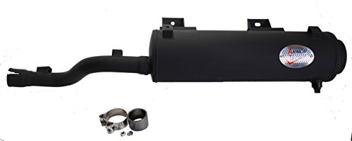 Muffler Compatible with Honda Foreman 400/450 (1995-2004) (TRX400 / TRX450) Exhaust Replacement