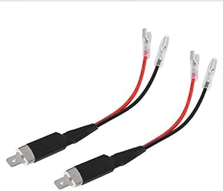 2pcs H1 LED Single Conversion Wiring Connector Cable Holder Adapter for HID Headlight Bulbs