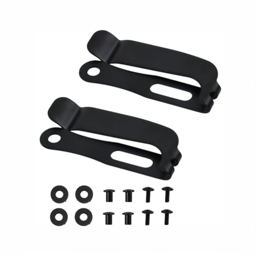 Wisebom 2 Juego de Fundas Kydex K con Clip para la Cintura, Clip de Acceso para Cuchillo Kydex