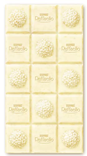Ferrero Raffaello White Chocolate Bar Coconut Almond Cream 90g