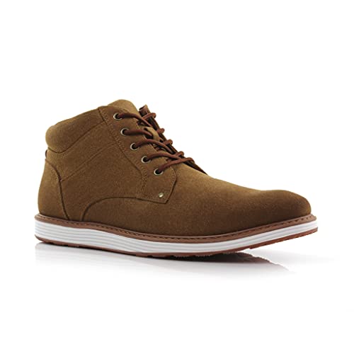 Image of Ferro Aldo Men's Chukka Boots | Classic Dress, Casual & Sneaker Styles | Lace-Up Ankle Boot for Work & Everyday Wear