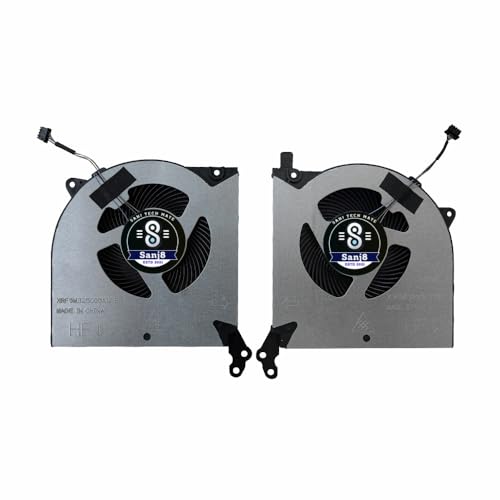Image of CPU+GPU (Pair) Cooling Fan for Lenovo Legion 5i / Legion 5-15IMH05 / 5-15IMH05H / 5-15ARH05 / Y7000 R7000 2020 Series Laptop /Lenovo Legion 5 15ARH05 Lenovo Legion 5 15IMH05H (05 Volt Fan)