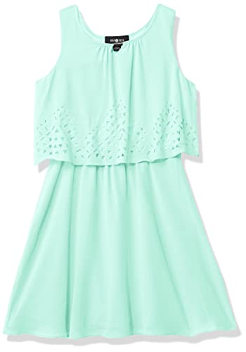Amy Byer Girls' Popover Georgette Dress