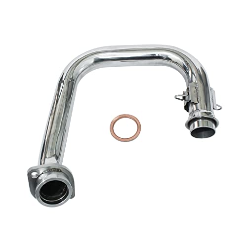 Image of Exhaust Muffler Pipe with Gasket Compatible with 2014-2021 Yamaha Viking 700 YXM700 4X4