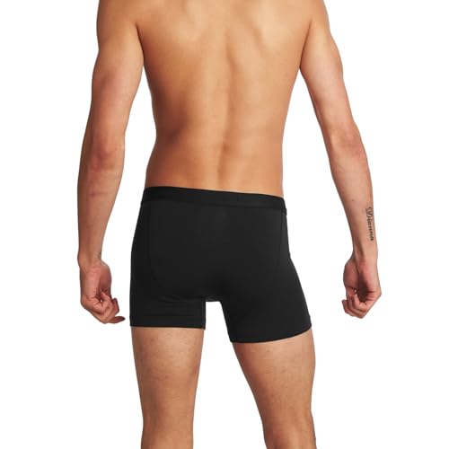 SilkCut Men's Boxer Briefs, 3 Pack, Multicolor, Lightweight, Soft-Stretch, Breathable Underwear for Men4