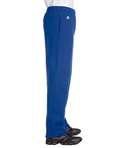 Image of Russell Athletic Men's Dri-Power Open Bottom Sweatpants with Pockets